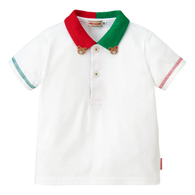 Short -sleeved polo shirt