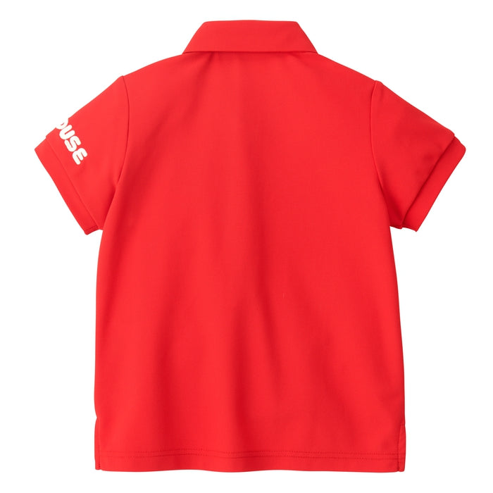 ミキハウス miki house ポロシャツ青90cm赤80cmとっても可愛く上品に着られます