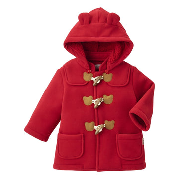 Fleece duffel coat